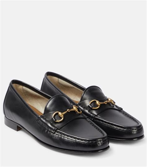 gucci leather horsebit loafers buckle ebay|Gucci leather horsebit loafer women's.